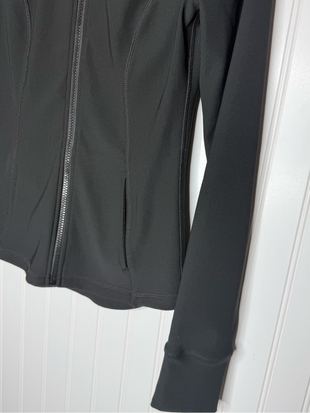 90 Degree by Reflex Rib Altitude Full Zip Fitted Jacket with Thumb Holes Small - Picture 2 of 10